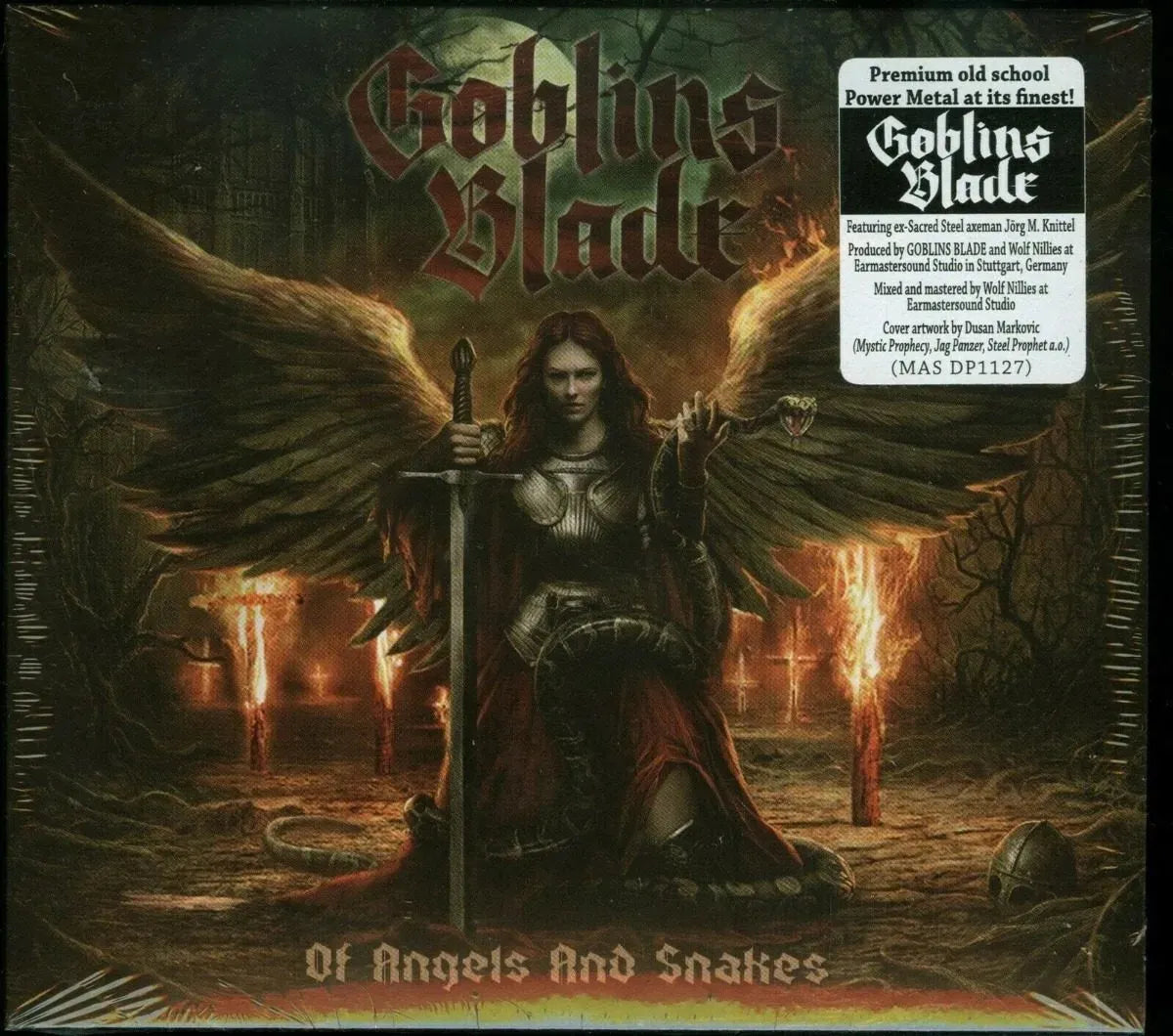 Cd Goblins Blades - Of Angels And Snakes (2020) Heavy Metal
