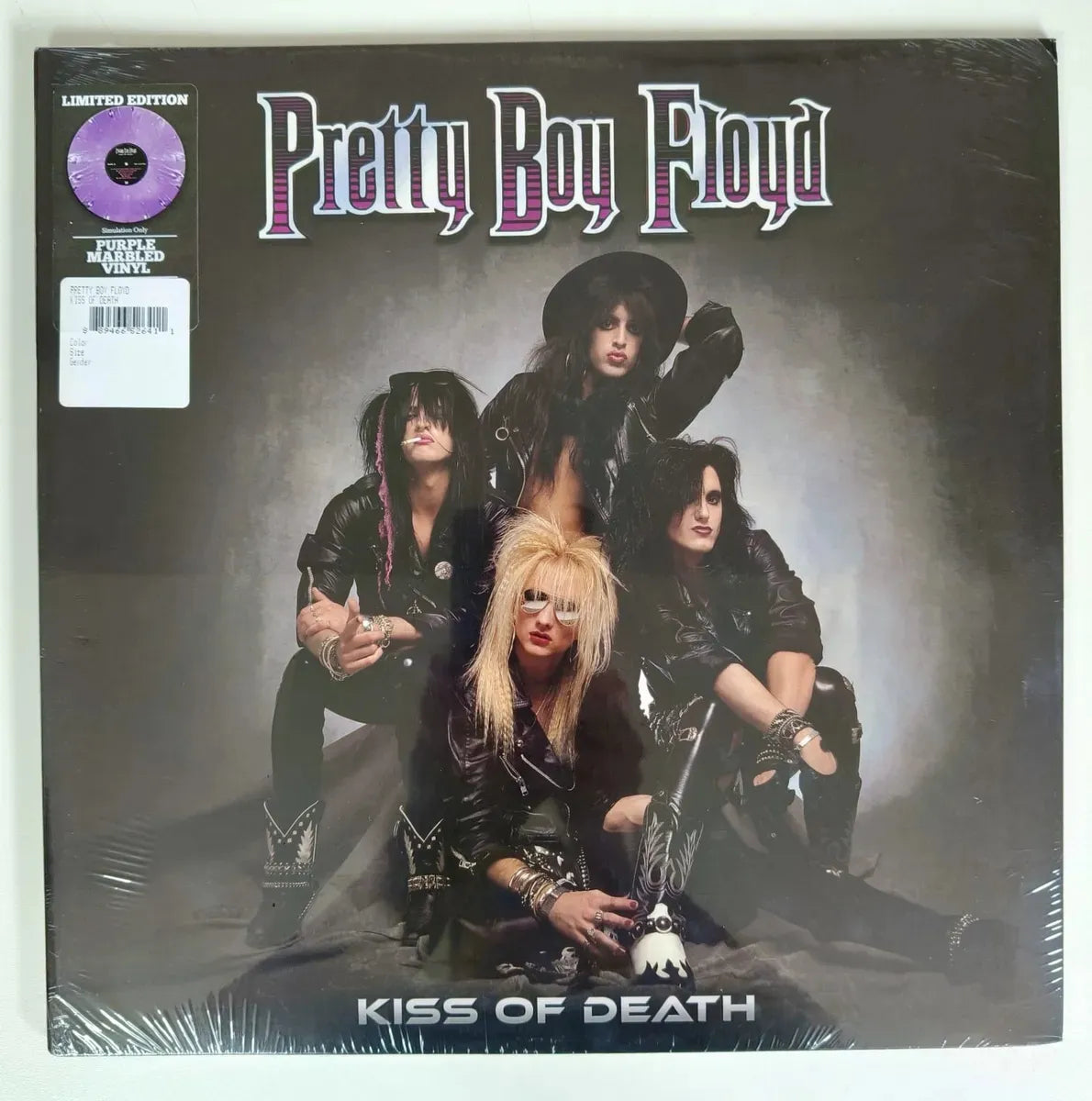 Lp Pretty Boy Floyd- Kiss Of Death Vinyl Purple Marbled Ltd