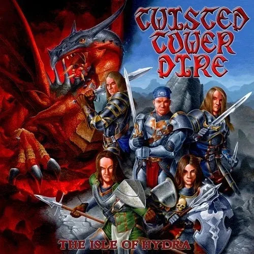 Cd Twisted Tower Dire-the Isle Of Hydra*cd Duplo Heavy Metal