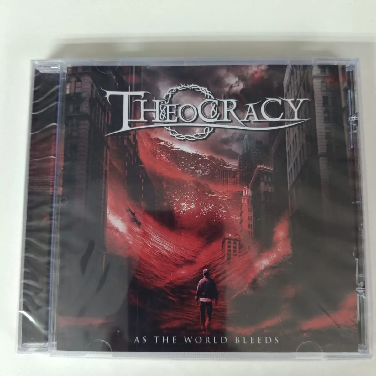 Cd Theocracy - As The World Bleeds Prog Metal White Import
