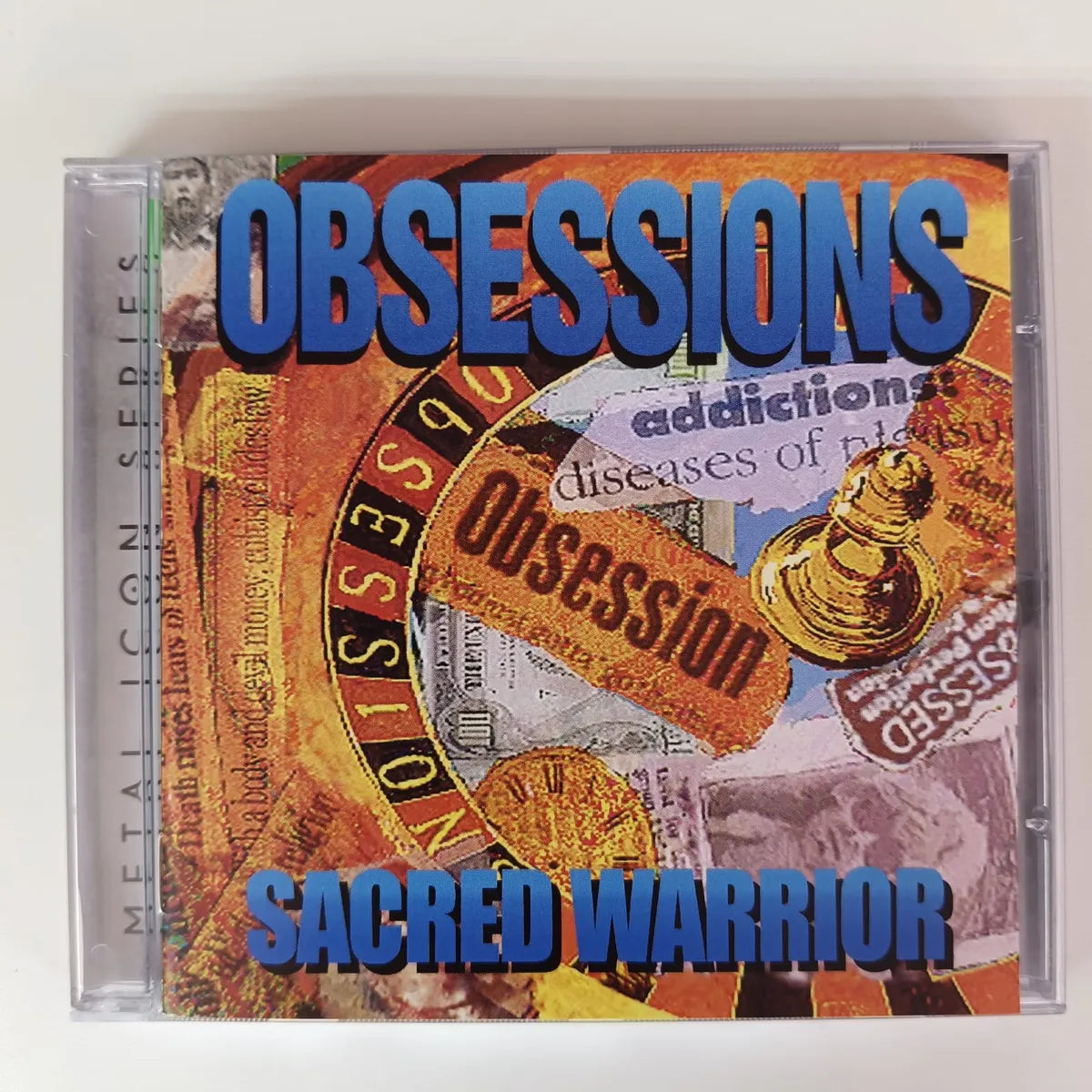 Cd Sacred Warrior - Obsessions White Metal Icon Series 2019