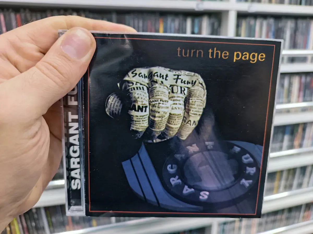 Cd Sargant Fury - Turn The Page * Us - Hard / Heavy