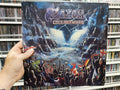 Lp Saxon - Rock The Nations * Nac - De Época  - 1986