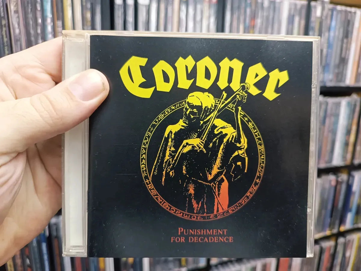 Cd Coroner - Punishment For Decadence * Imp - Usado
