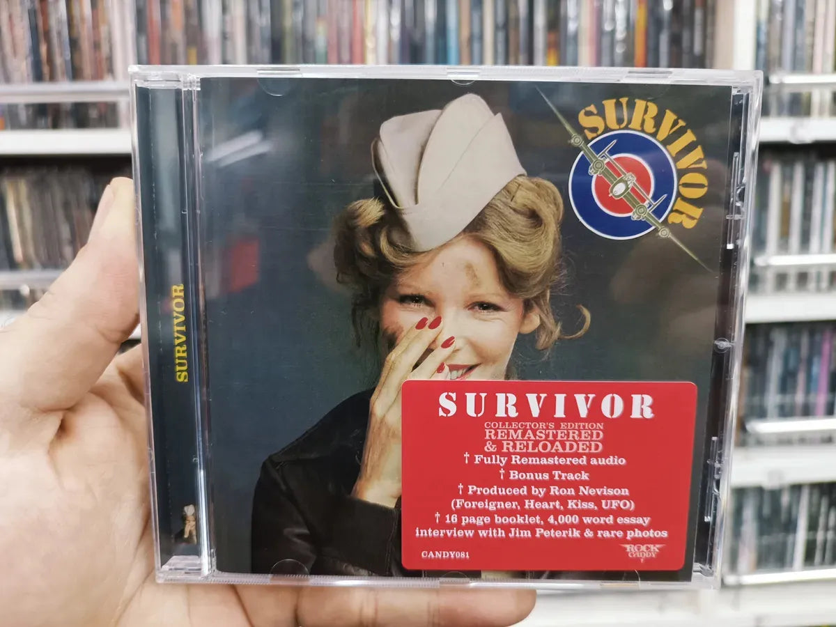 Cd Survivor - Survivor C/bonus * Eu - Rock Candy - Remaster