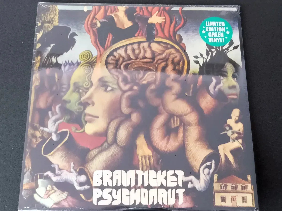 Lp - Brainticket - Psychonaut * Us - Ltd Green Lp - Sealed
