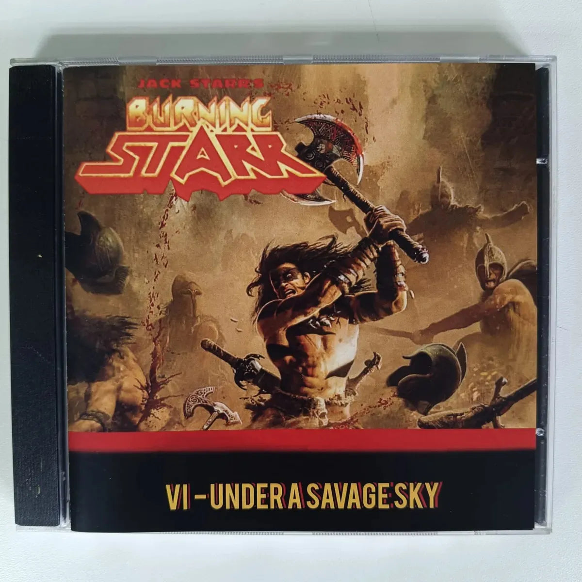 Cd Jack Starrs Burning Starr-vi Under A Savage Sky V. Steele