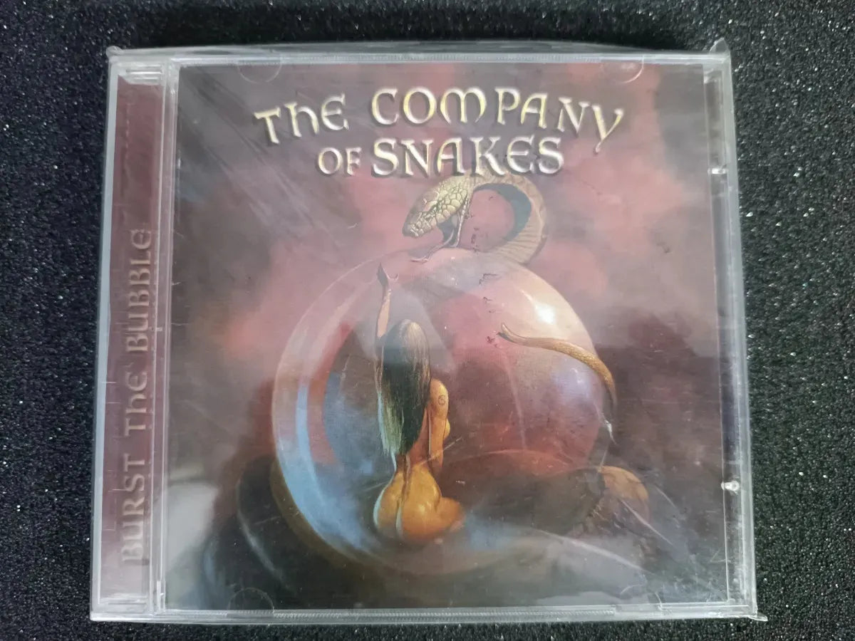 Cd - The Company Of Snakes - Burst The Bubble * Nac - 2002