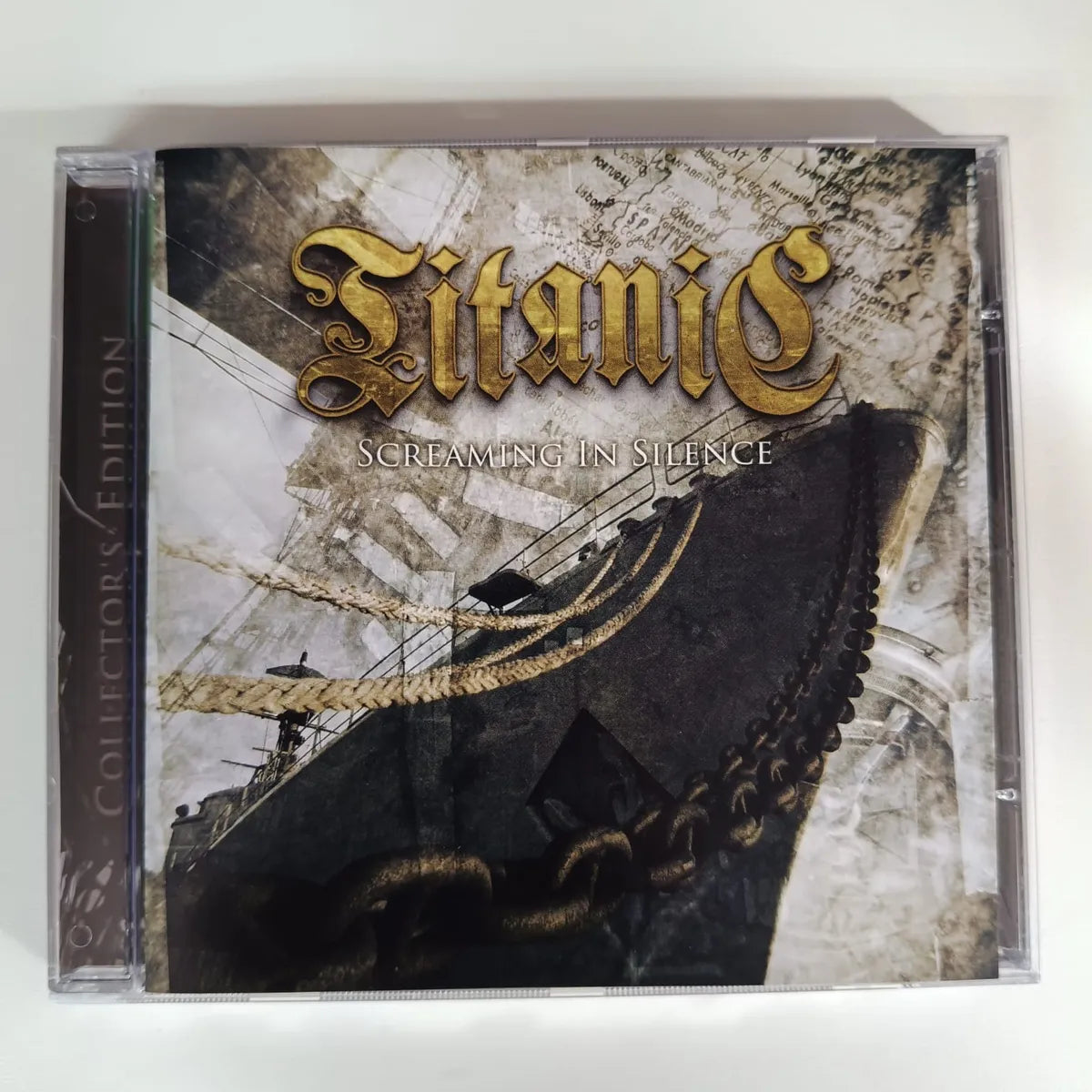 Cd Titanic - Screaming In Silence 2010 White Metal / Stryper