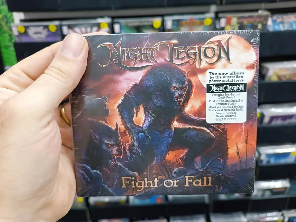 Cd Night Legion - Fight Or Fall * Germ - Digipak - Sealed