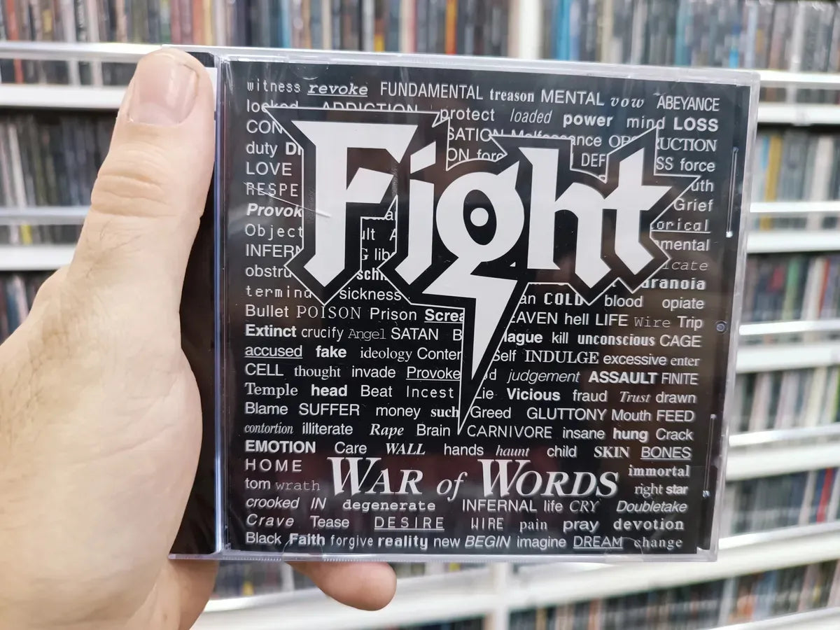Cd Fight - War Of Words * Us - Heavy Metal - Sealed