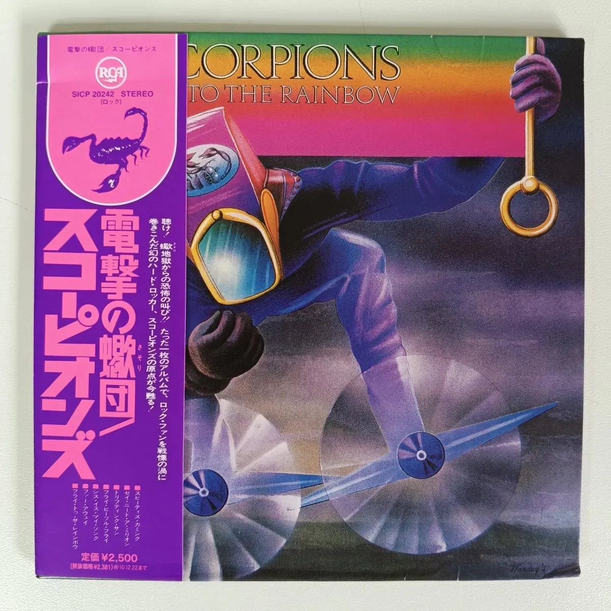 Cd Scorpions-fly To The Rainbow * Formato Cardboard Papelão