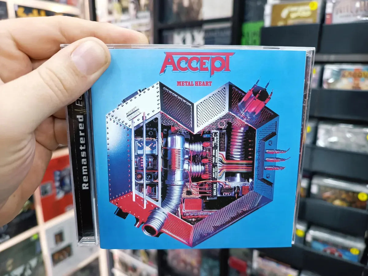 Cd Accept - Metal Heart C/bonus * Eu - Remastered - 2002