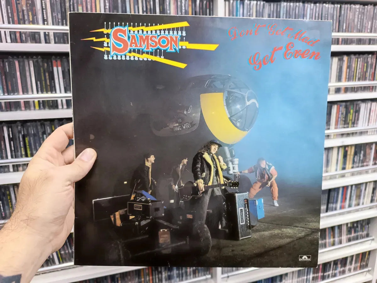 Lp Samson - Don't Get Mad - Get Even * Uk - Heavy - De Época
