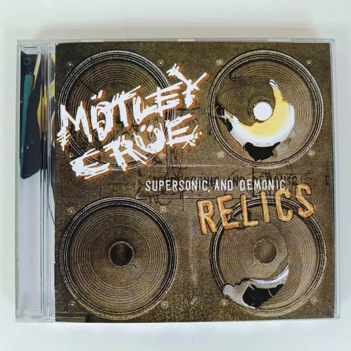 Cd Motley Crue-supersonic And Demonic Relics *hard Rock