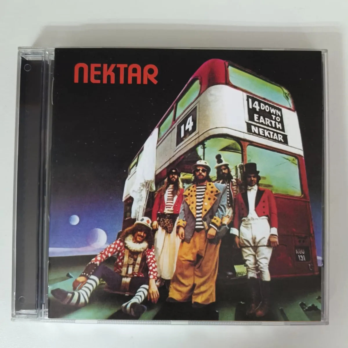 Cd Nektar - Down To Earth C/bonus Prog Rock (cd Russo) Imp
