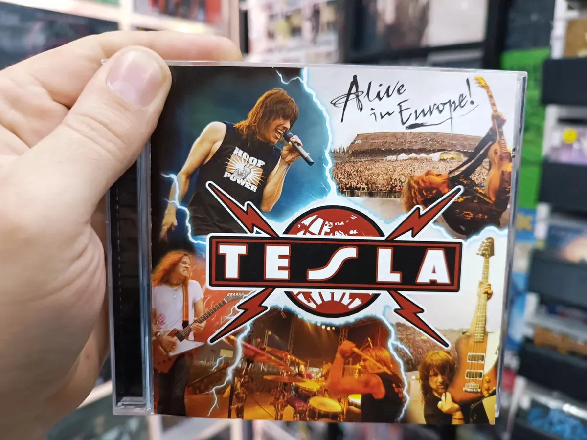 Cd Tesla - Alive In Europe! * Italy - Hard Rock - 2010