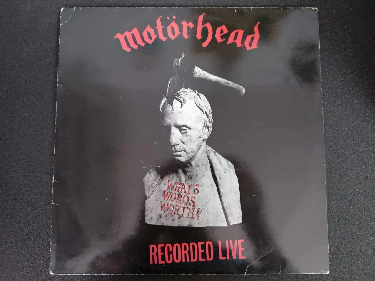 Lp - Motörhead - What's Words Worth? (recorded Live) * Germ