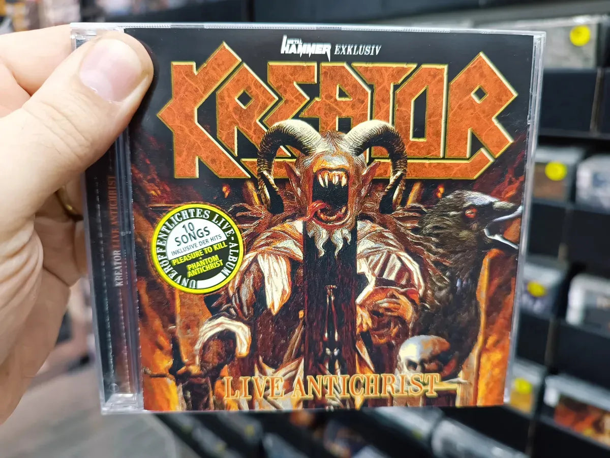 Cd Kreator - Live Antichrist * Germany - Cd Promo - Raro