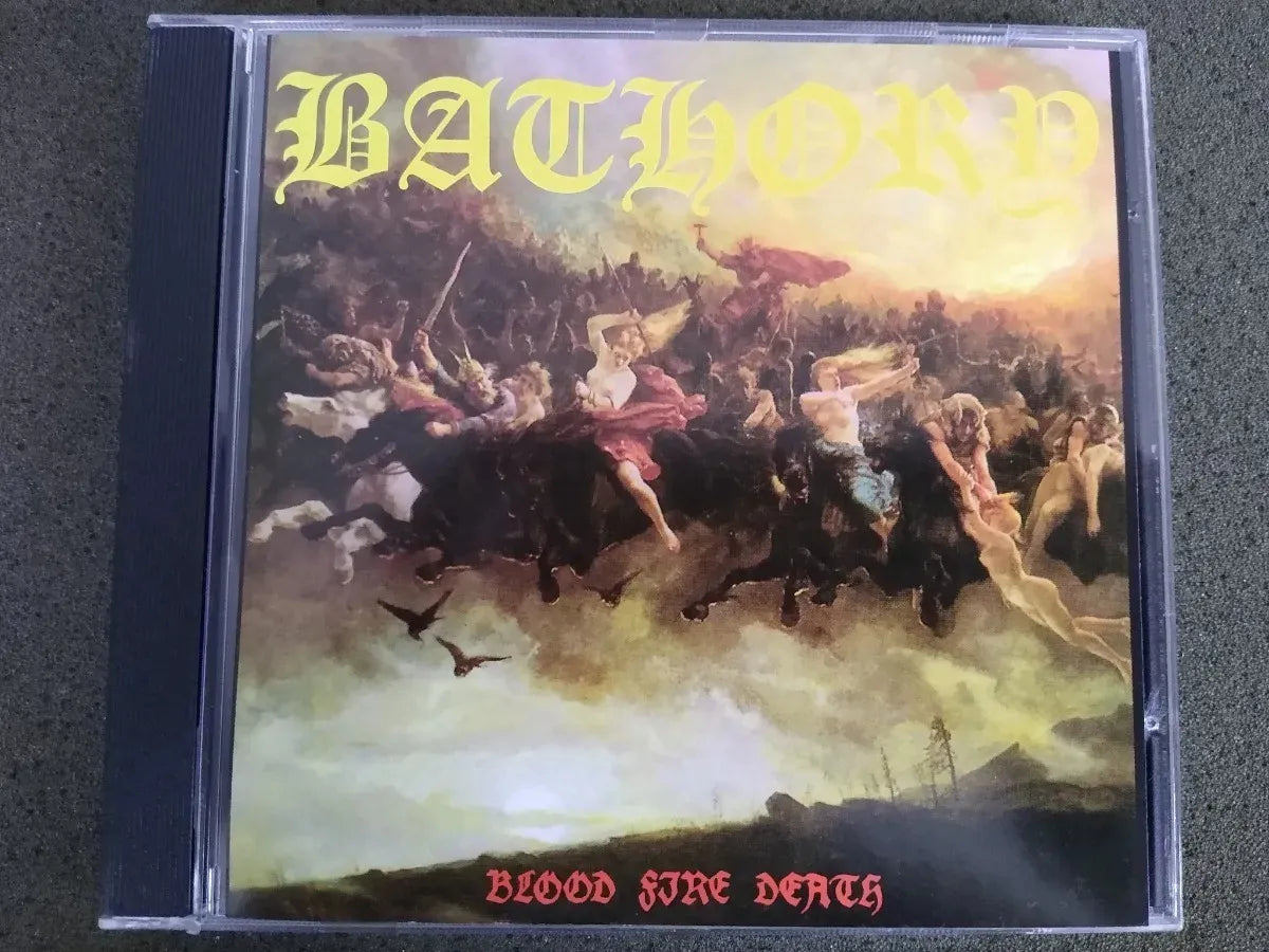 Cd - Bathory - Blood Fire Death *imp - Black Metal - 1996