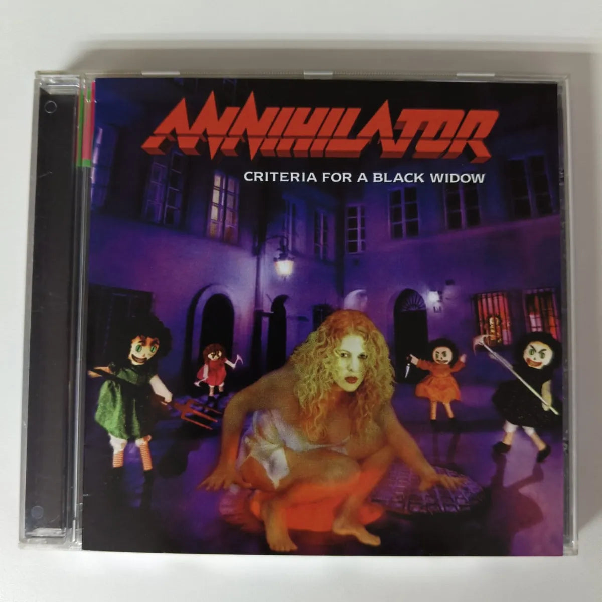 Cd Annihilator- Criteria For A Black Widow 1999 Thrash Metal
