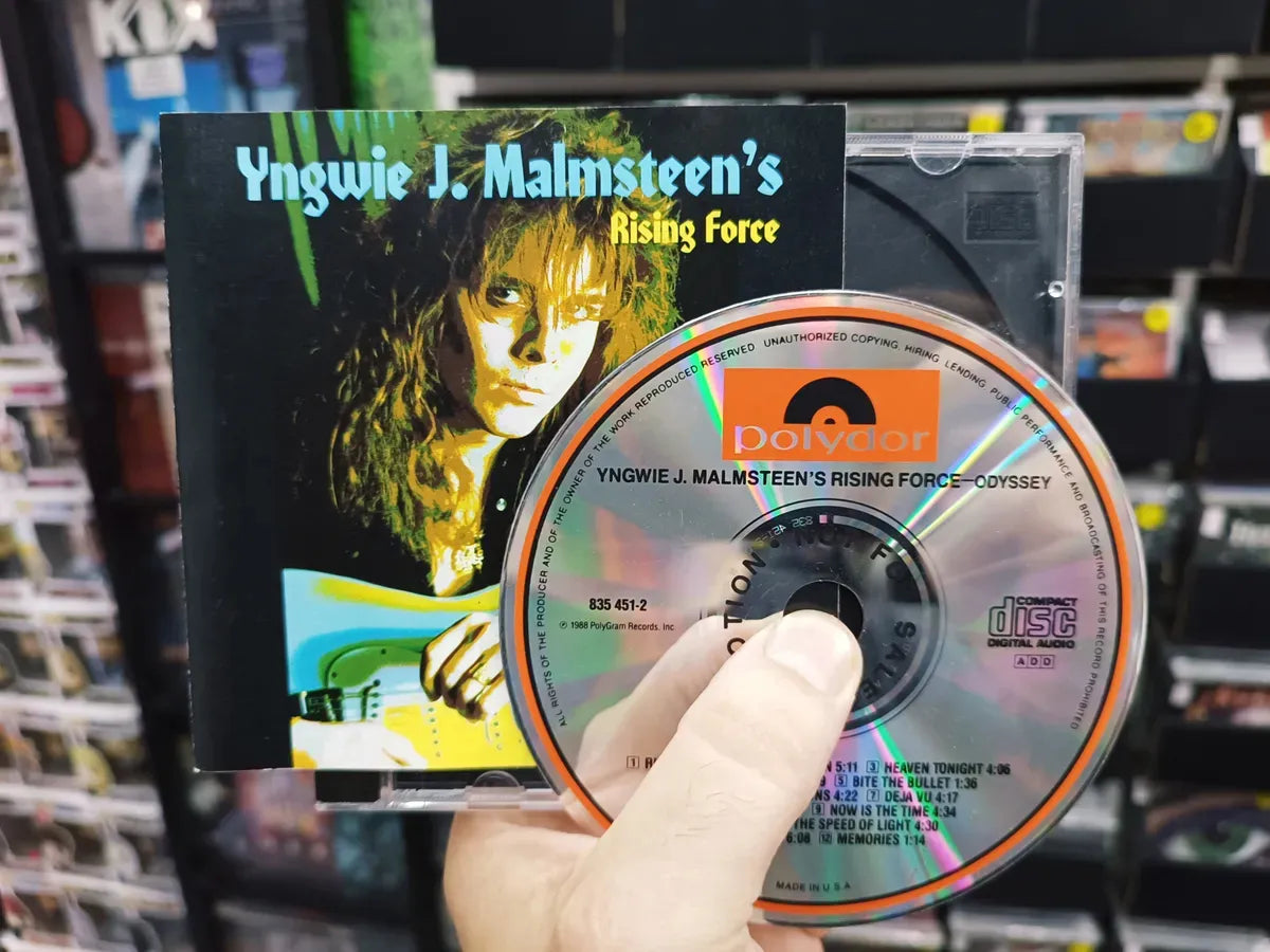 Cd Yngwie Malmsteen's Rising Force - Odyssey * Us Leia Anunc