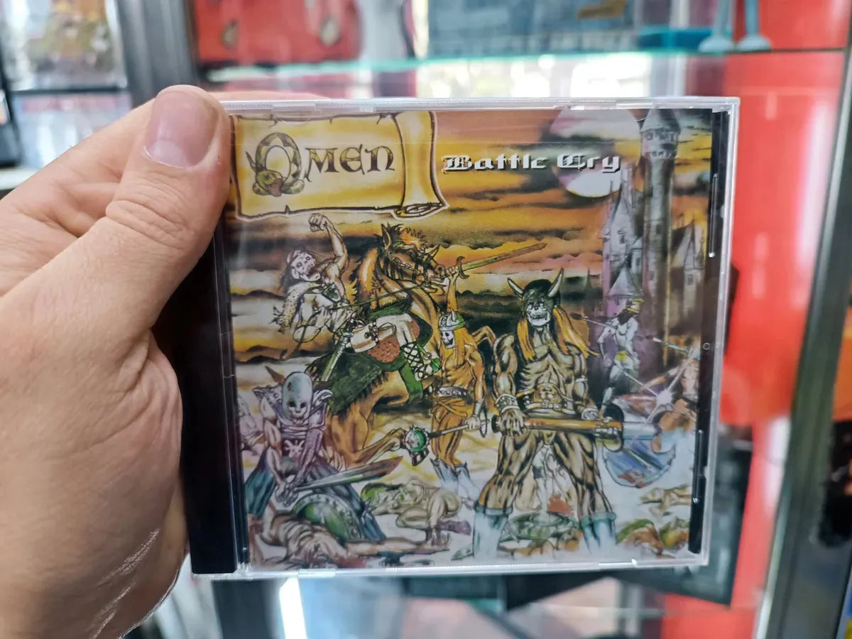 Cd Omen - Battle Cry * Us - Heavy Metal - Sealed
