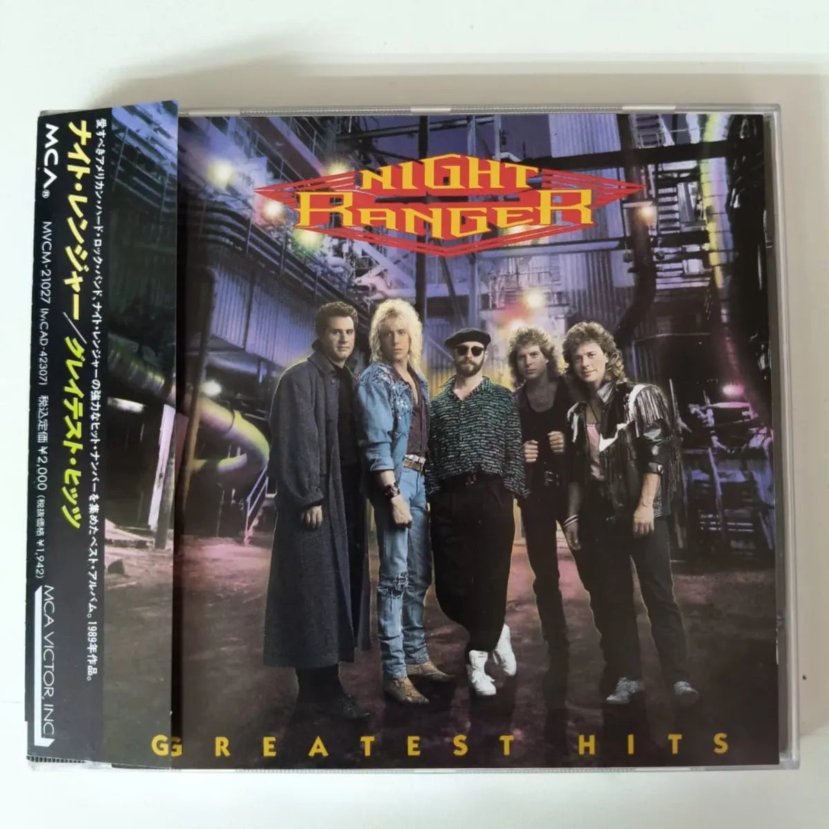 Cd Night Ranger - Greatest Hits 1989 Cd Japones C/obi
