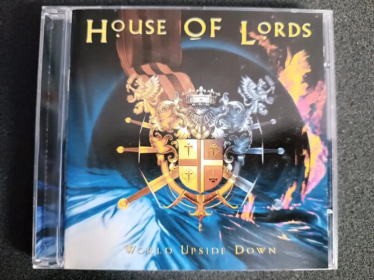 Cd - House Of Lords - World Upside Down * Italy - Hard 2006
