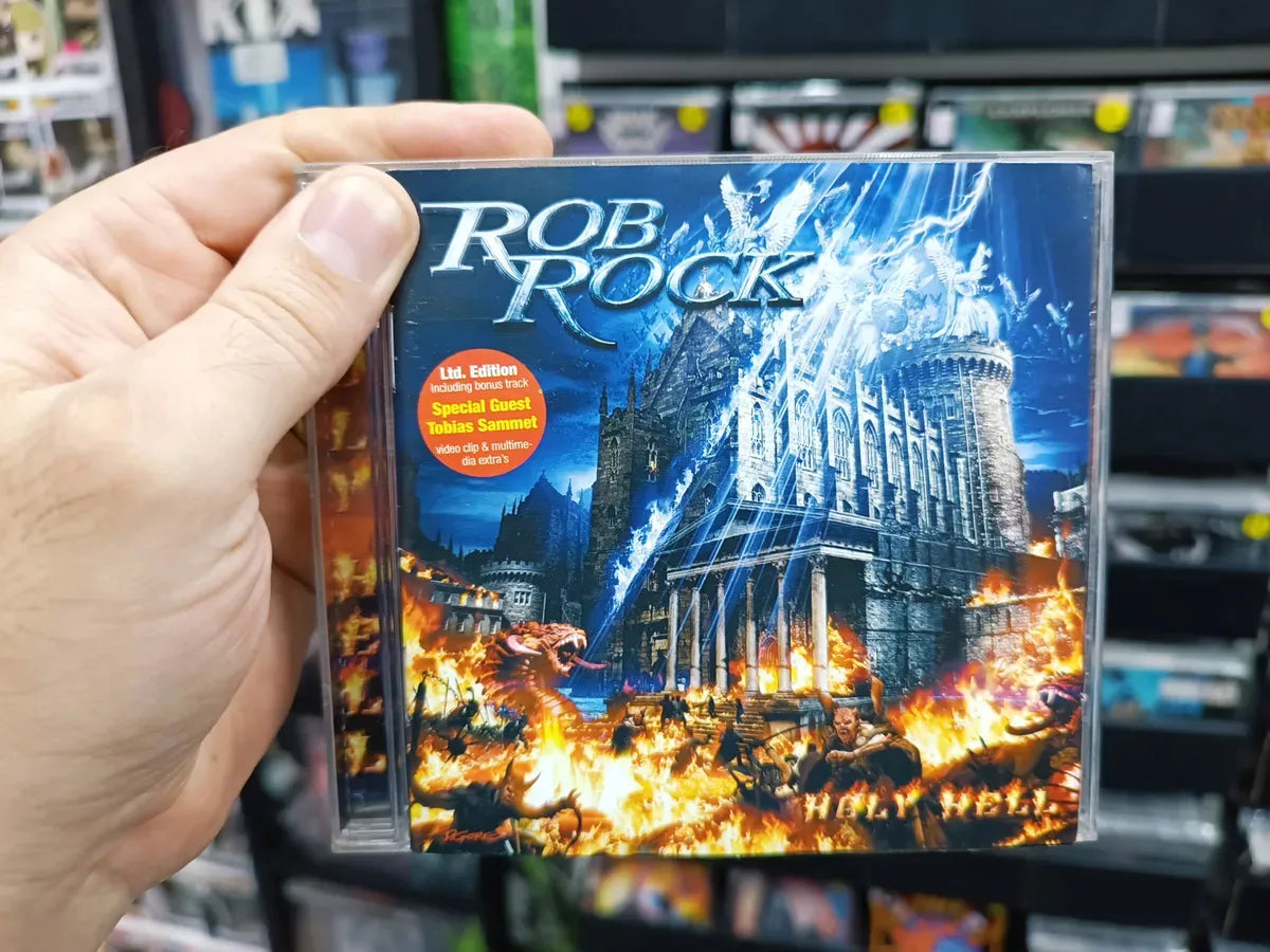 Cd Rob Rock - Holy Hell * Nac - Ltd Edit C/bonus - Heavy