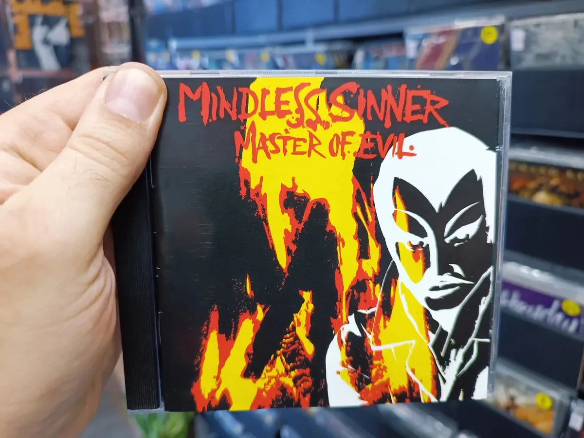 Cd Mindless Sinner - Master Of Evil * Greece - Heavy - 2015