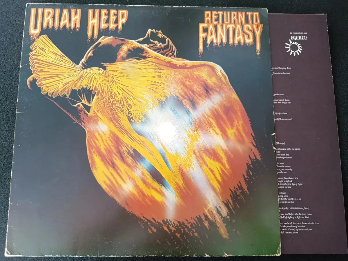 Lp Uriah Heep - Return To Fantasy * Germany - Gatefold 1975