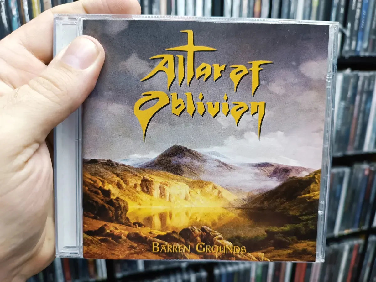 Cd Altar Of Oblivion - Barren Grounds * Us - Ep - Heavy Doom