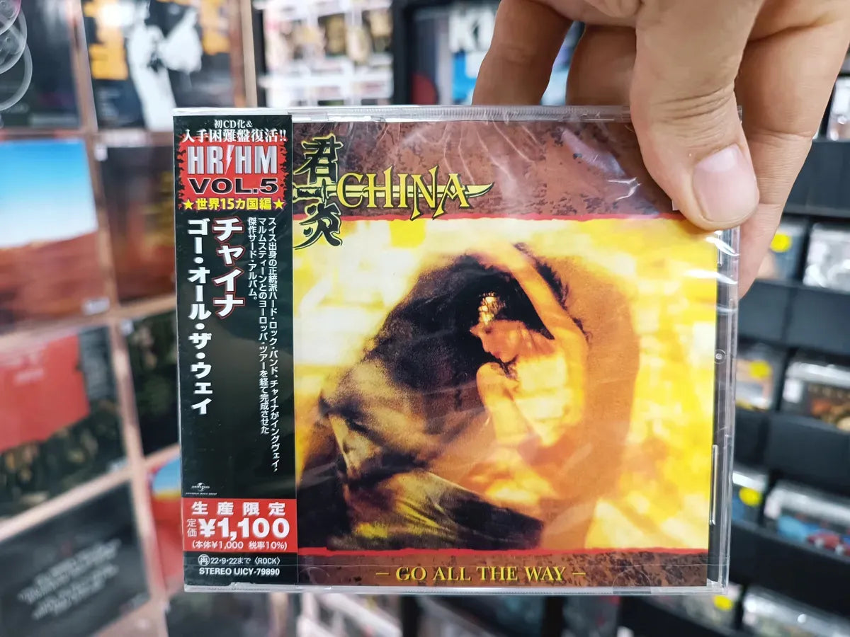 Cd China - Go All The Way * Jap C/obi - Hard Rock
