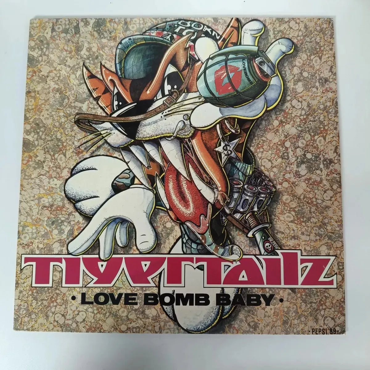 Lp Tigertailz - Love Bomb Baby Maxi Single 03 Tracks  France
