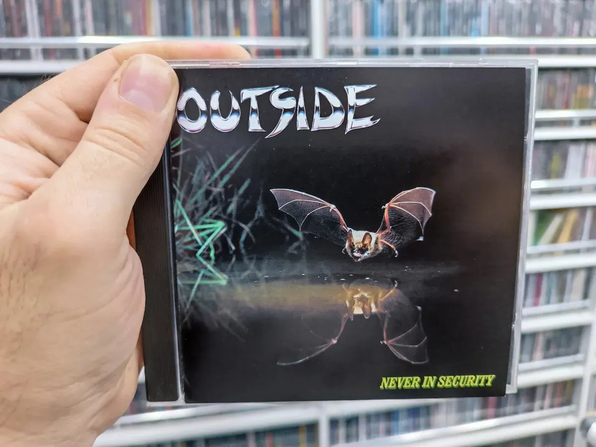 Cd Outside - Never In Security * Imp - Heavy Metal - 1988