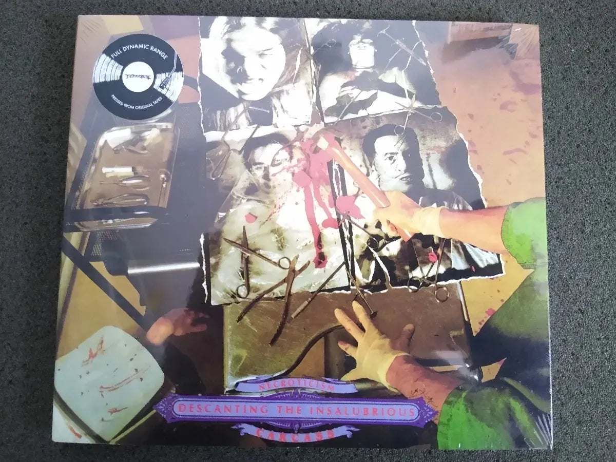 Cd - Carcass - Necroticism - Descanting The Insalubrious *uk