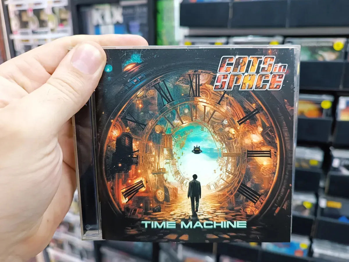 Cd Cats In Space - Time Machine C/bonus * Imp - Aor / Hard