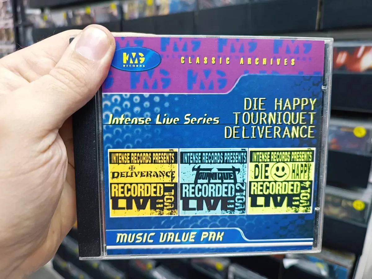 Cd Deliverance, Tourniquet, Die Happy - Intense Series * Nac