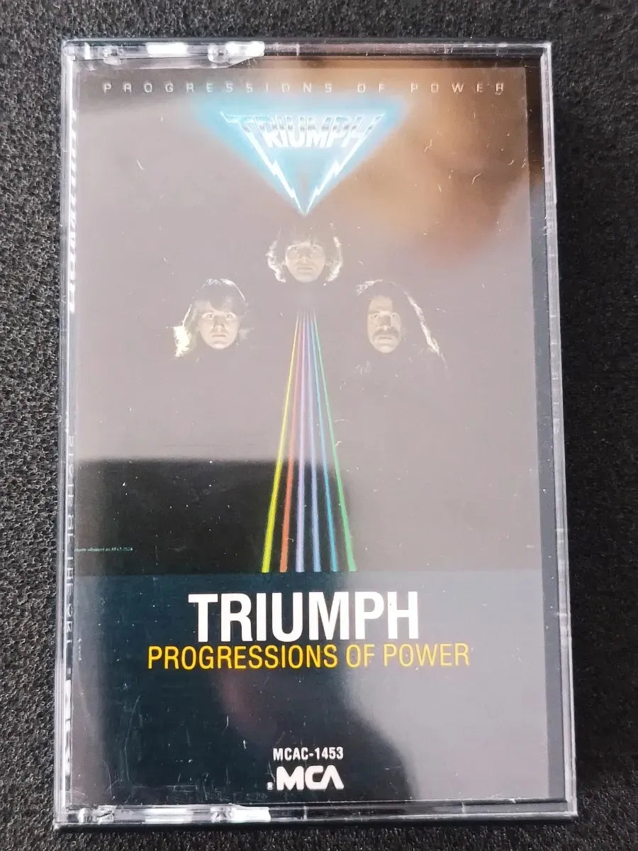 K7 - Triumph - Progressions Of Power * Us - Hard Rock  1980