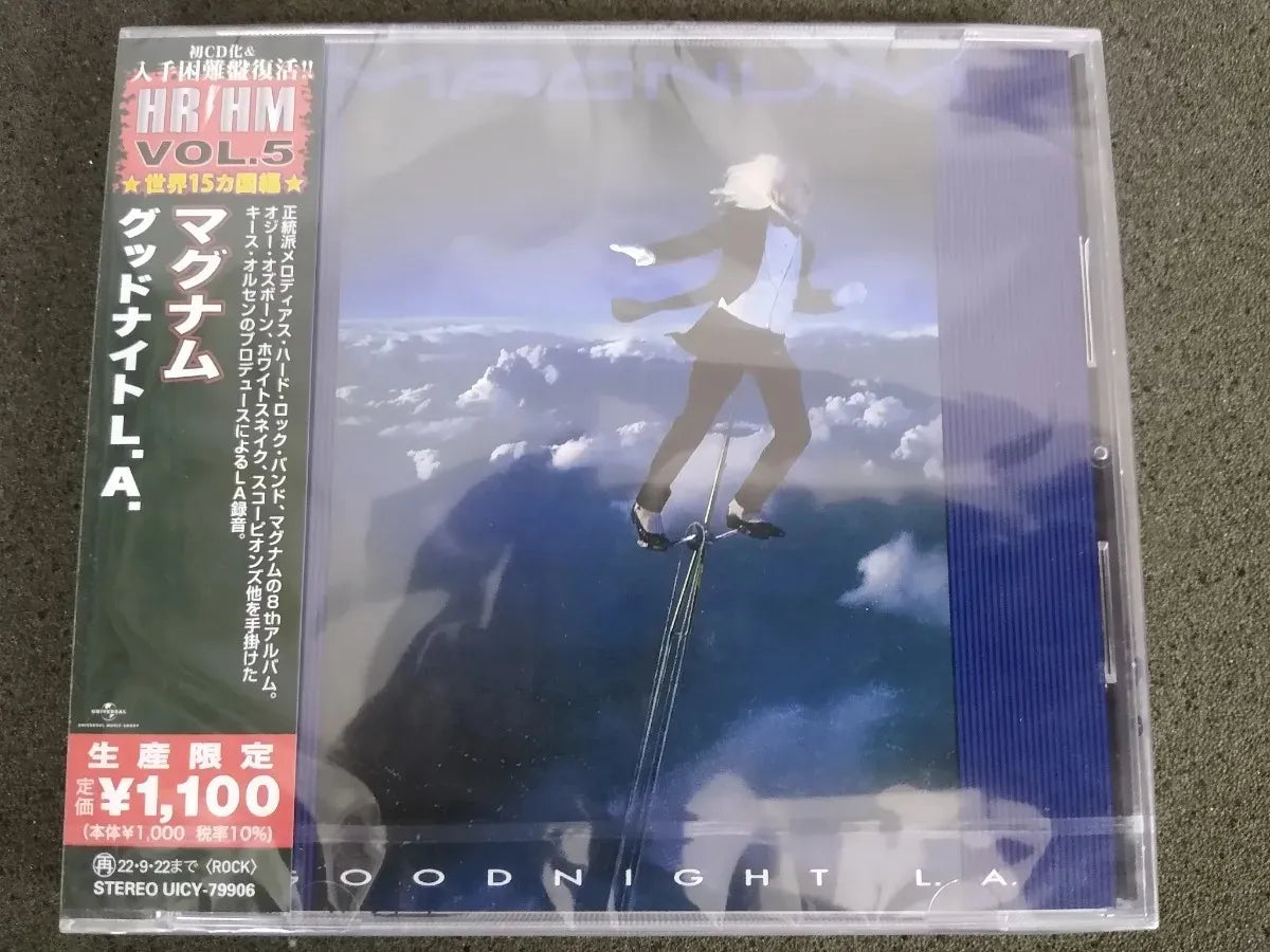 Cd - Magnum  Goodnight L.a.  Japônes C/obi - Pop Rock