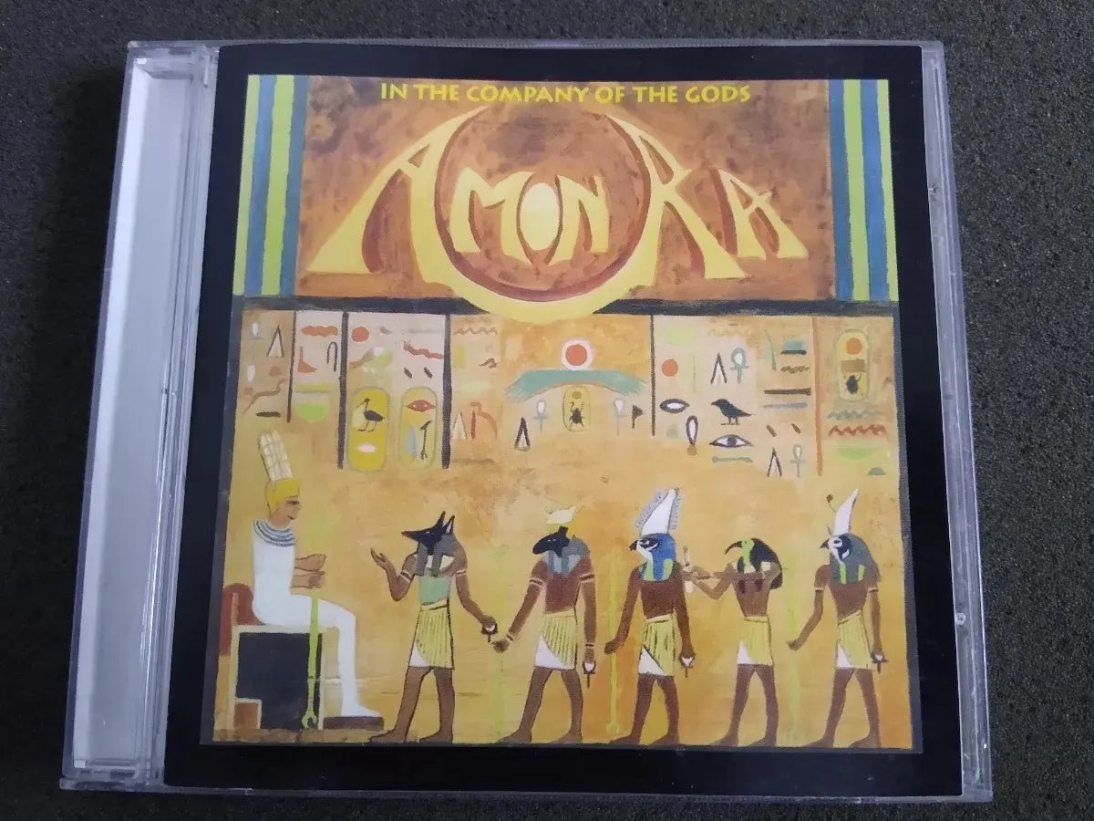Cd - Amon Ra  In The Company Of The Gods C/bonus *greece