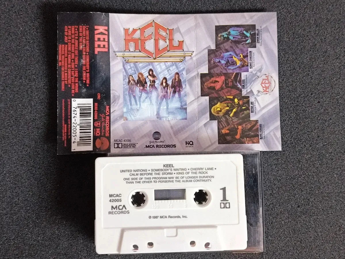 K7 - Keel - Keel * Us - Hard Rock - 1987