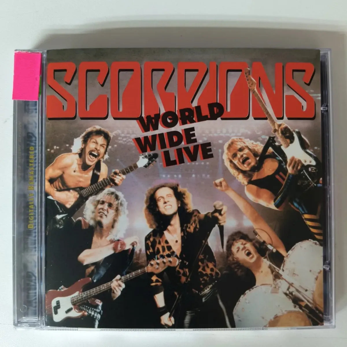 Cd Scoprions- World Wide Live Remaster 19 Tracks Importado