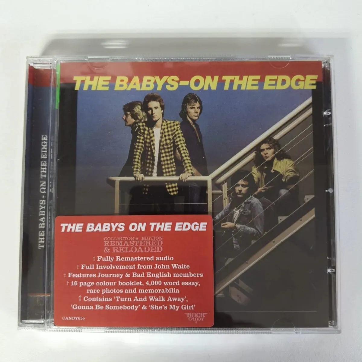 Cd The Babys-on The Edge *bad English Journey Hard Aor