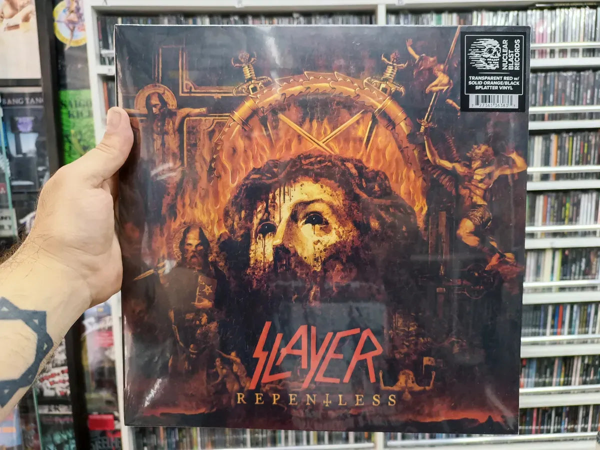 Lp Slayer - Repentless * Germ - Ltd Splatter - Gate - Sealed