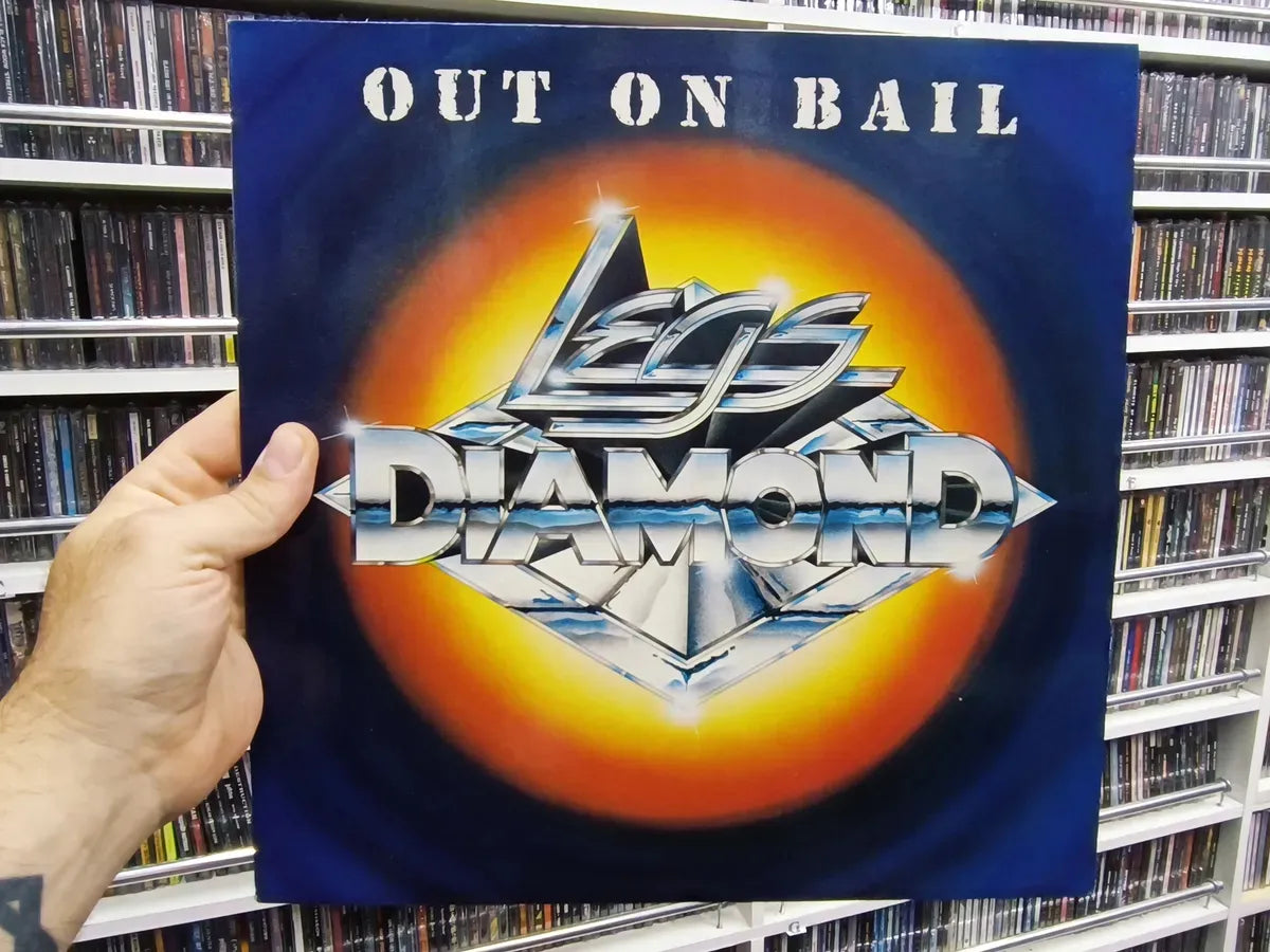 Lp Legs Diamond - Out On Bail * Germany - Hard Rock - 1984