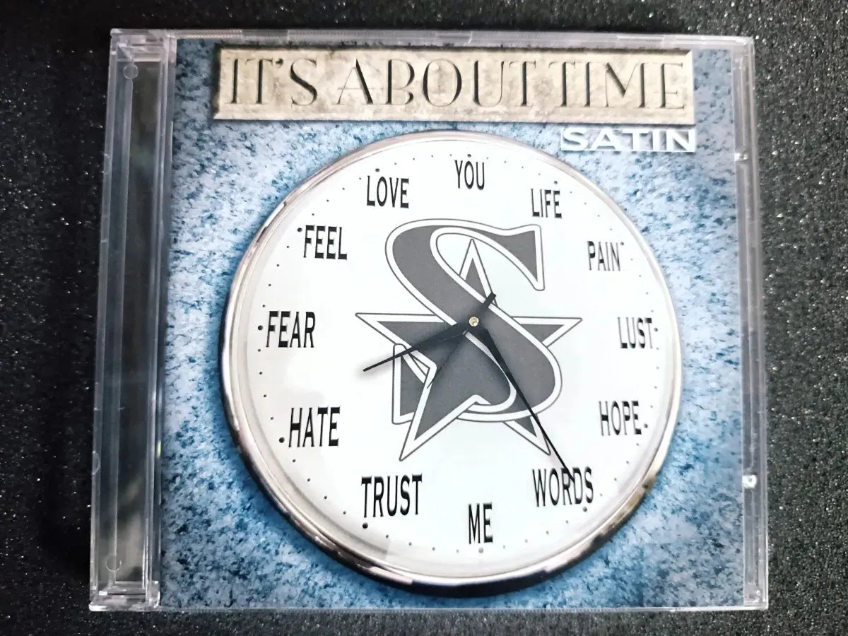 Cd - Satin - It's About Time * Norway - Hard Rock / Aor 2017