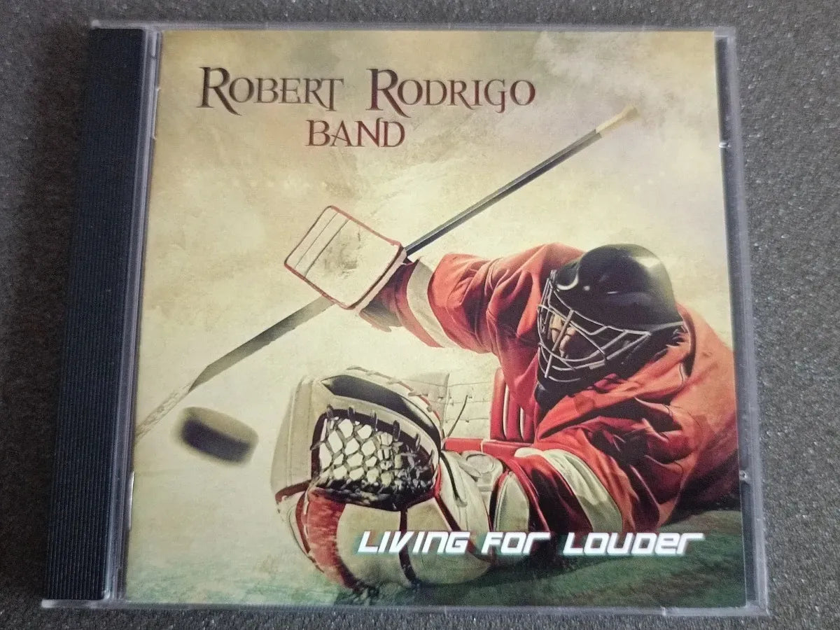 Cd - Robert Rodrigo Band - Living For Louder * Imp - Hard
