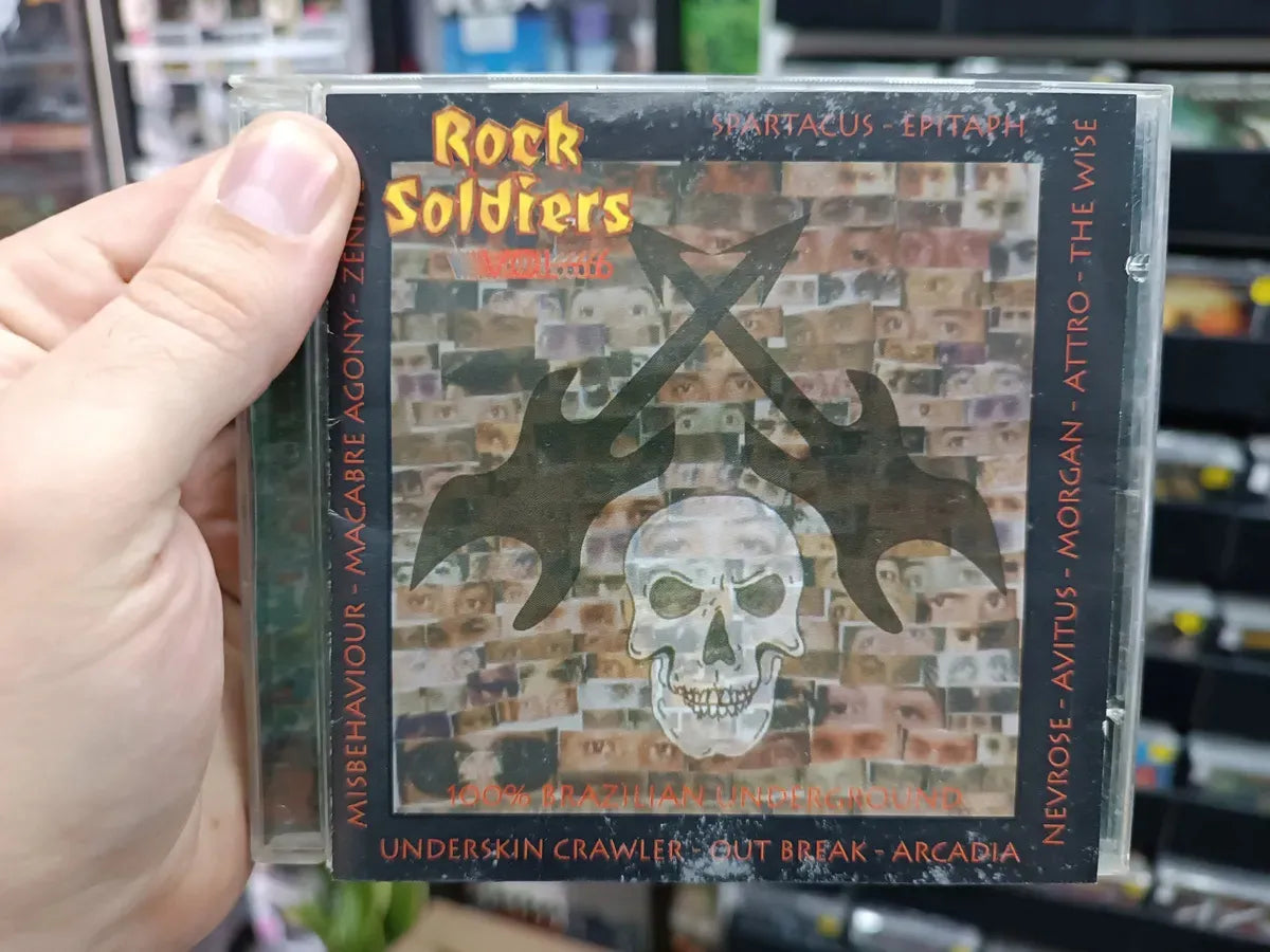 Cd Rock Soldiers - Vol 6 * Nac - Varias Bandas - Leia Anunci